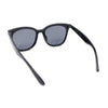 Womens Boyish Hipster Horn Rim Fashion Plastic Chic Sunglasses