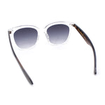 Womens Boyish Hipster Horn Rim Fashion Plastic Chic Sunglasses