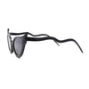 Snake Serpent Jewel Frame Plastic Cat Eye Diva Sunglasses