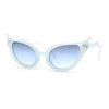 Snake Serpent Jewel Frame Plastic Cat Eye Diva Sunglasses