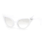 Snake Serpent Jewel Frame Plastic Cat Eye Diva Sunglasses