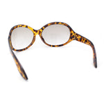 Retro Oversize Round Wrap Around Minimal 90s Dragonfly Sunglasses