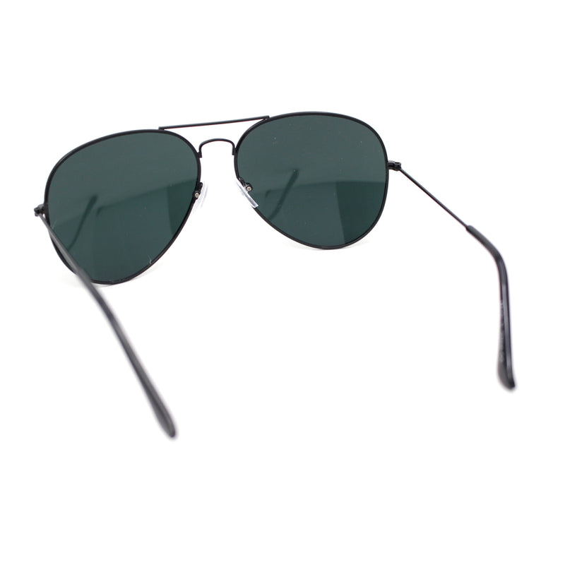 Iconic Classy Mens Tear Drop Shape Metal Wire Rim Pilots Sunglasses