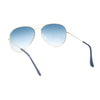 Iconic Classy Mens Tear Drop Shape Metal Wire Rim Pilots Sunglasses