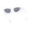 Super Unique Retro Sharp Devil Horn Rim Cat Eye Plastic Sunglasses