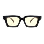 Hipster Vintage Vibe Lipstick Shape Hinge Retro Narrow Horn Rim Sunglasses