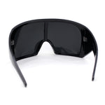 Super Oversized XXL Goggle Style Wrap Around Sport Plastic Sunglasses