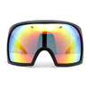 Super Oversized XXL Goggle Style Wrap Around Sport Plastic Sunglasses