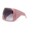 Super Oversized XXL Goggle Style Wrap Around Sport Plastic Sunglasses