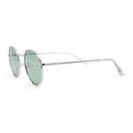 Small Micro Round Metal Rim Retro Dad Fashion Sunglasses