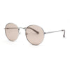 Small Micro Round Metal Rim Retro Dad Fashion Sunglasses