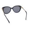 Womens Contemporary Oversized Designer Butterfly Plastic Fashion Sunglasses