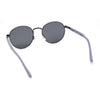 Round Victorian Metal Engraved Rim Hipster Boho Fashion Sunglasses