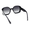 Womens Oversized Mod Butterfly Designer Fashion Plastic Sunglasses