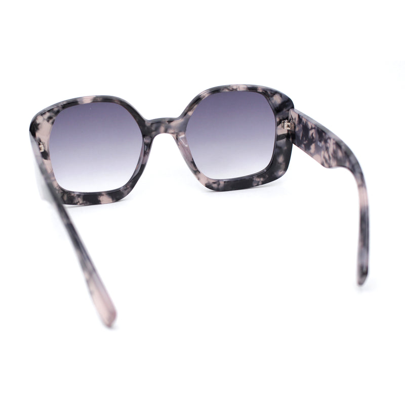 Womens Oversized Mod Butterfly Designer Fashion Plastic Sunglasses