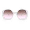 Womens Oversized Mod Butterfly Designer Fashion Plastic Sunglasses