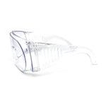 ANSI Z87.1 Fit Over Oversized Shield Clear Safety Glasses