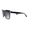 Womens Simple Oversized Cat Eye Designer Fashion Plastic Diva Sunglasses