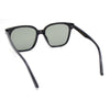 Simple Classy Womens Chic Horn Rim Metal Brow Trim Plastic Fashion Sunglasses