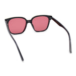 Simple Classy Womens Chic Horn Rim Metal Brow Trim Plastic Fashion Sunglasses