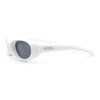 Trendy Oval Rectangular 90s Sport Styling Plastic Fashion Sunglasses