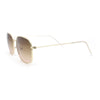 Dad Fashion Retro Classic Small Rounded Rectangle Metal Rim Sunglasses