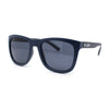 Kush Mens Rounded Rectangular Horn Rim Matte Sporty Plastic Sunglasses