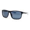 Mens Traditional 90s Classic Rectangle Sport Plastic Aerodynamic Sunglasses