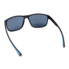 Mens Traditional 90s Classic Rectangle Sport Plastic Aerodynamic Sunglasses