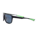 Mens Traditional 90s Classic Rectangle Sport Plastic Aerodynamic Sunglasses