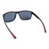 Mens Traditional 90s Classic Rectangle Sport Plastic Aerodynamic Sunglasses