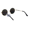 Mirrored Color Hippie Groove Round Circle Lens Retro Sunglasses