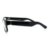 Black Simple and Clean Classic Plasitc Narrow Lens Optical Glasses Frame