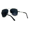 SA106 Revo Futurism Vintage Style Aviator Luxury Chic Sunglasses