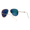 SA106 Revo Futurism Vintage Style Aviator Luxury Chic Sunglasses