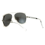 SA106 Revo Futurism Vintage Style Aviator Luxury Chic Sunglasses