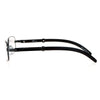 SA106 Art Nouveau Vintage Style Rectangular Metal Frame Eye Glasses