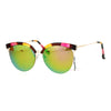 SA106 Womens Half Rim Chic Cat Eye Designer Sunglasses