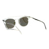 SA106 Womens Flat Top Metal Half Horn Rim Rimless Sunglasses