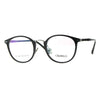 Optical Quality Round Keyhole Circle Lens Horn Eyeglasses Frame