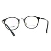 Optical Quality Round Keyhole Circle Lens Horn Eyeglasses Frame