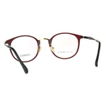 Optical Quality Round Keyhole Circle Lens Horn Eyeglasses Frame