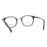 Optical Quality Round Keyhole Circle Lens Horn Eyeglasses Frame