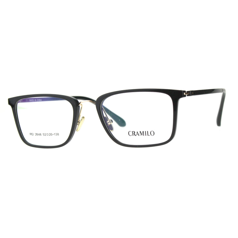 Optical Quality Rectangular Minimal Designer Eyeglasses Frame