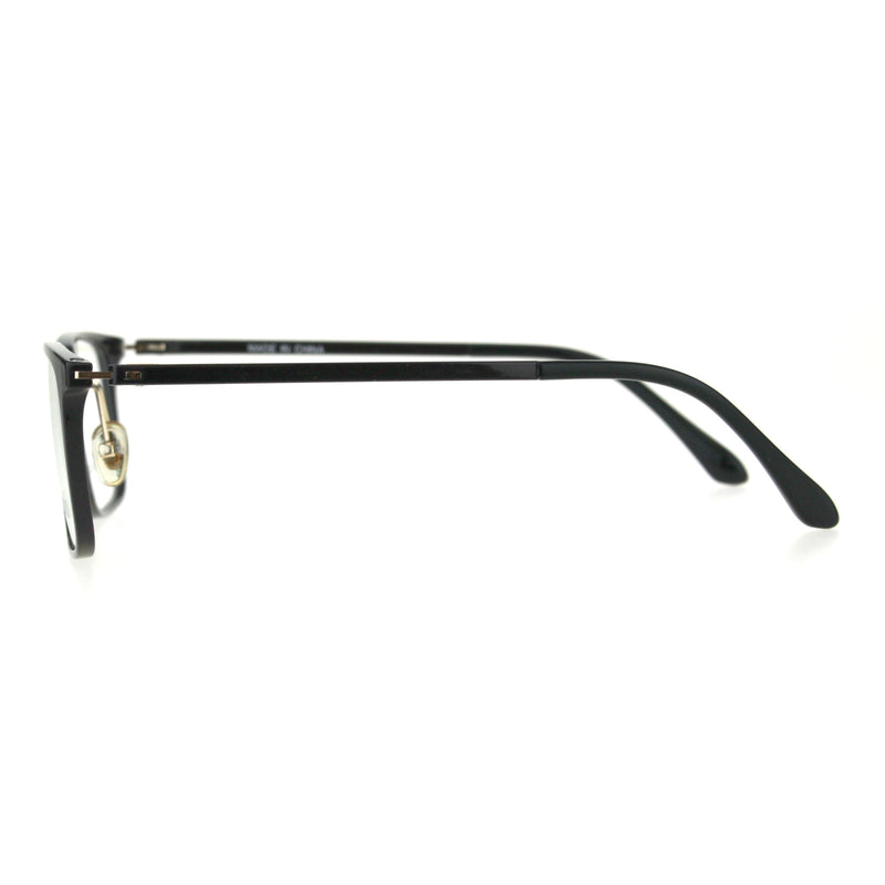 Optical Quality Rectangular Minimal Designer Eyeglasses Frame