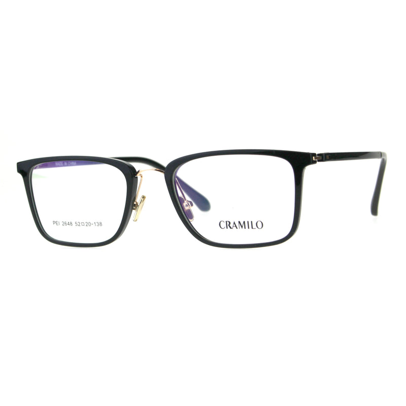 Optical Quality Rectangular Minimal Designer Eyeglasses Frame