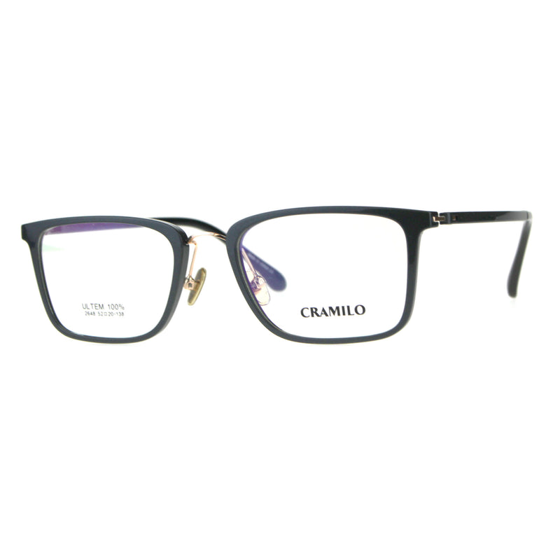 Optical Quality Rectangular Minimal Designer Eyeglasses Frame