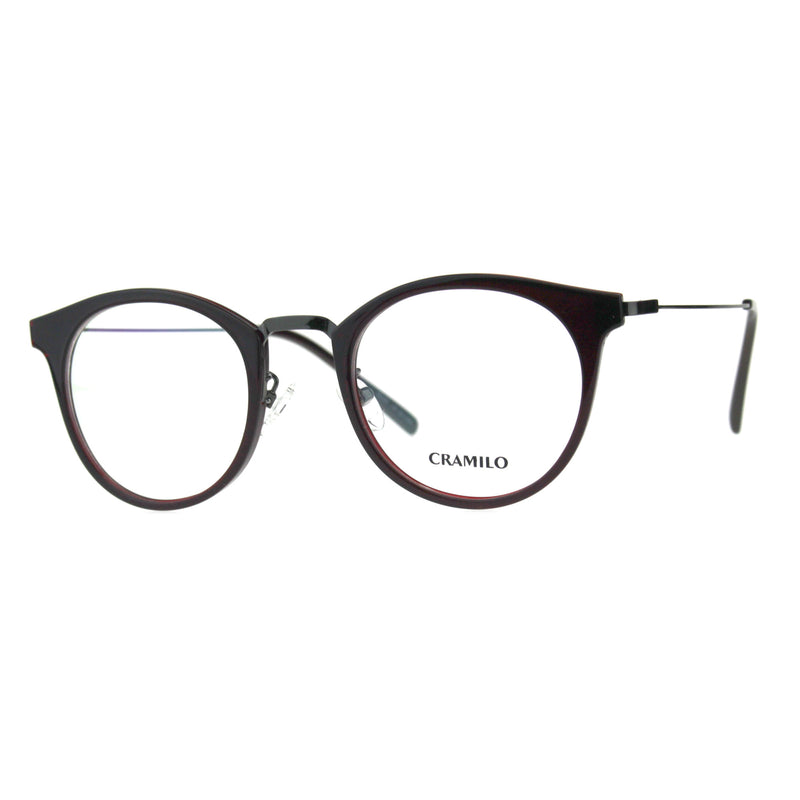 Premium Optical Quality Round Horned Rim Fashion Eyeglasses Frame