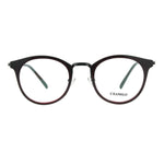 Premium Optical Quality Round Horned Rim Fashion Eyeglasses Frame