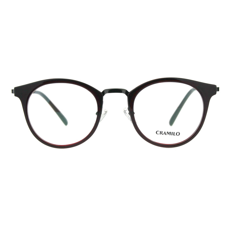 Premium Optical Quality Round Horned Rim Fashion Eyeglasses Frame
